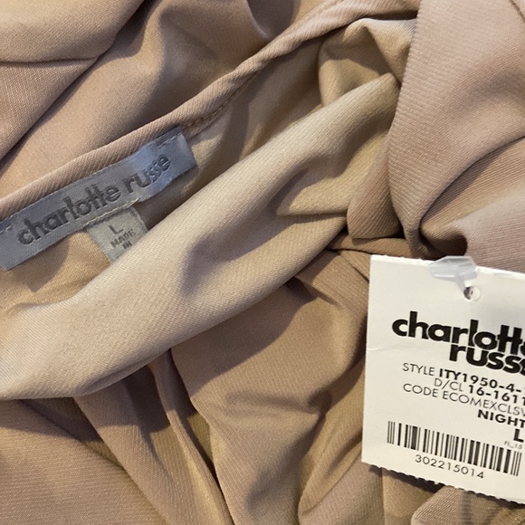 **NWT** Charlotte Russe faux wrap knot front design - Picture 3 of 3